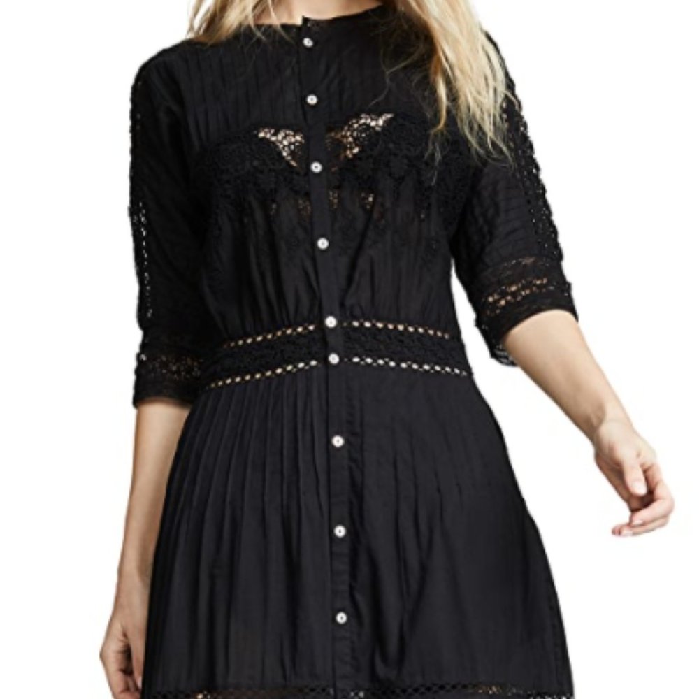 Love Shack Fancy: Edie Dress Black